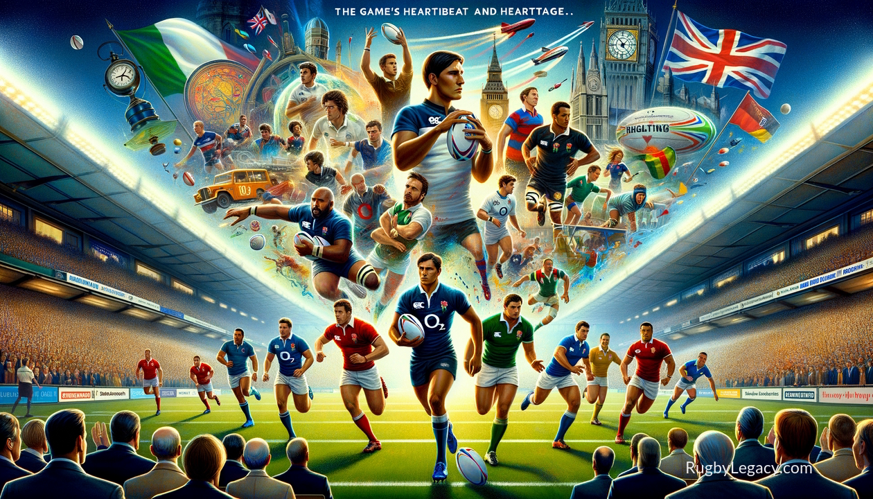 Overview of major rugby tournaments and leagues.